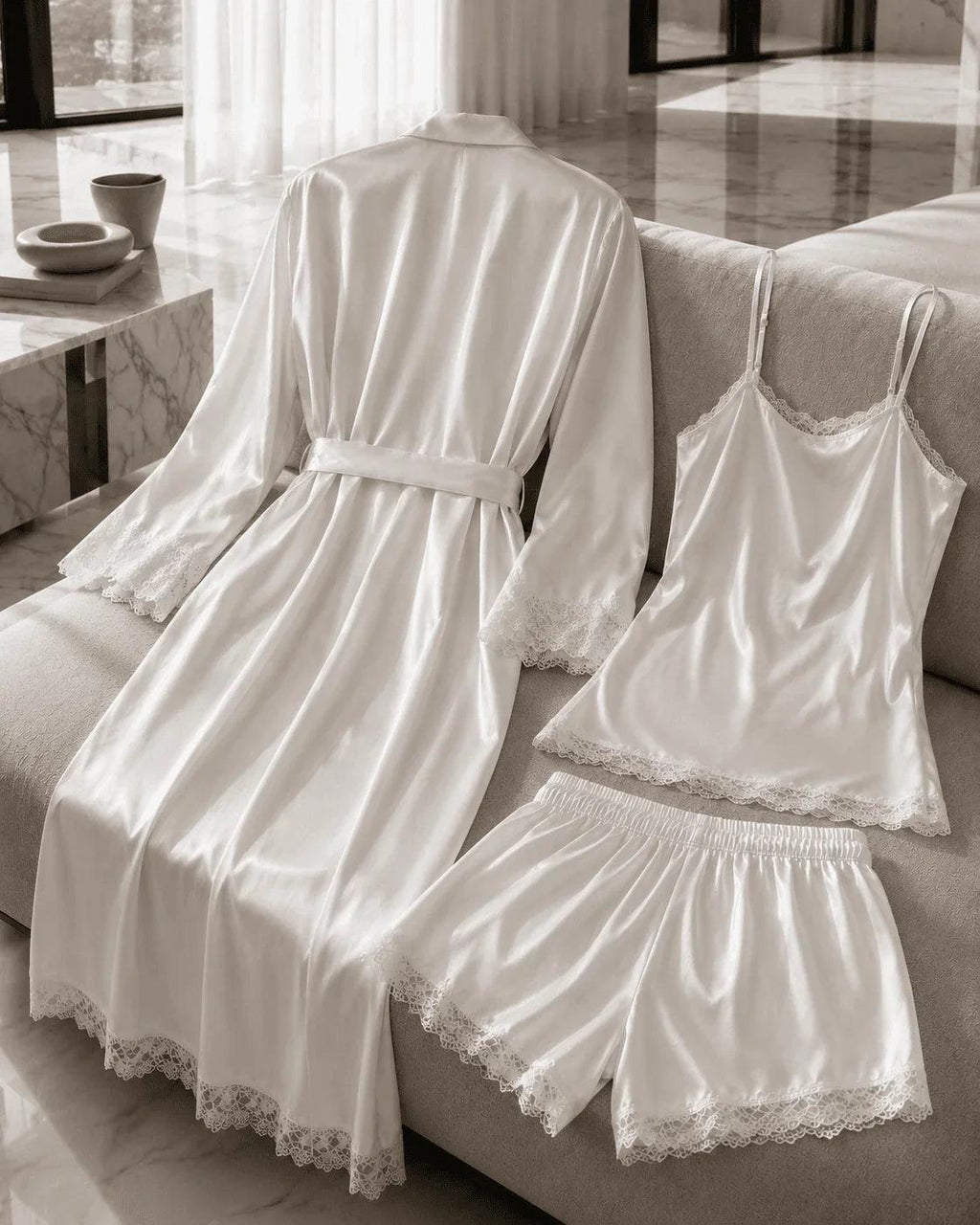 SWAGORAIMO™ Luxe Satin Nightwear Set - 𝓢𝓦𝓐𝓖𝓞𝓡𝓐𝓘𝓜𝓞