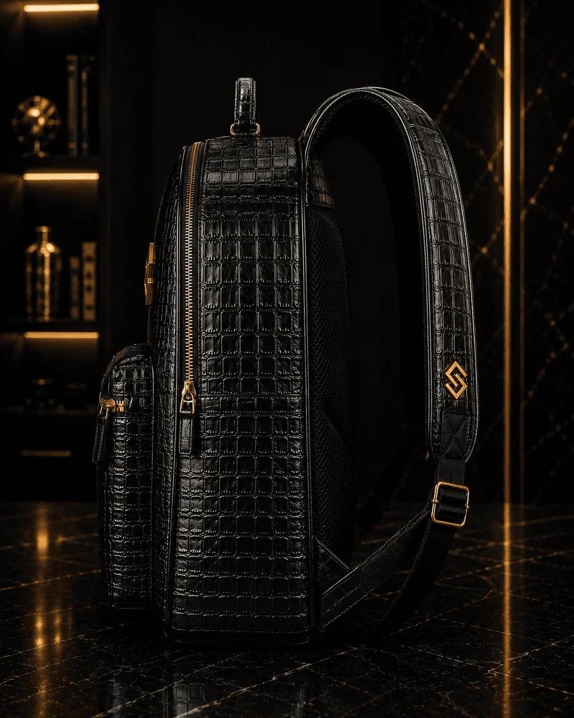 SWAGORAIMO™ Executive Croc Backpack - 𝓢𝓦𝓐𝓖𝓞𝓡𝓐𝓘𝓜𝓞