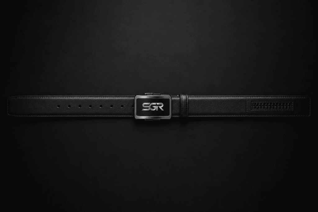 SGR Atelier Premium Automatic Leather Belt.