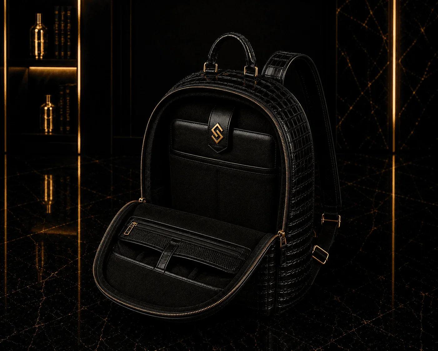 SWAGORAIMO™ Executive Croc Backpack - 𝓢𝓦𝓐𝓖𝓞𝓡𝓐𝓘𝓜𝓞