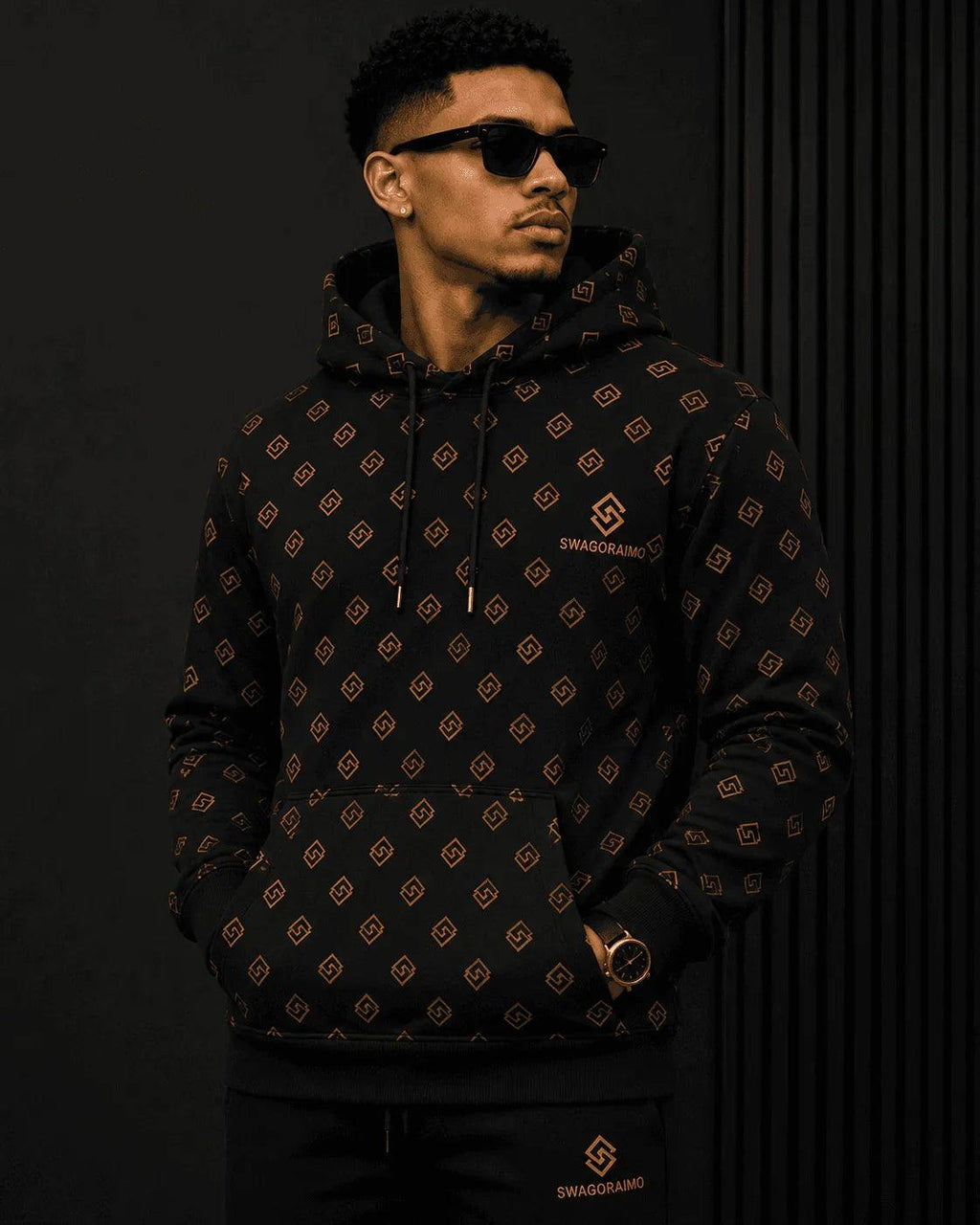 SWAGORAIMO™ Signature Monogram Hoodie - 𝓢𝓦𝓐𝓖𝓞𝓡𝓐𝓘𝓜𝓞
