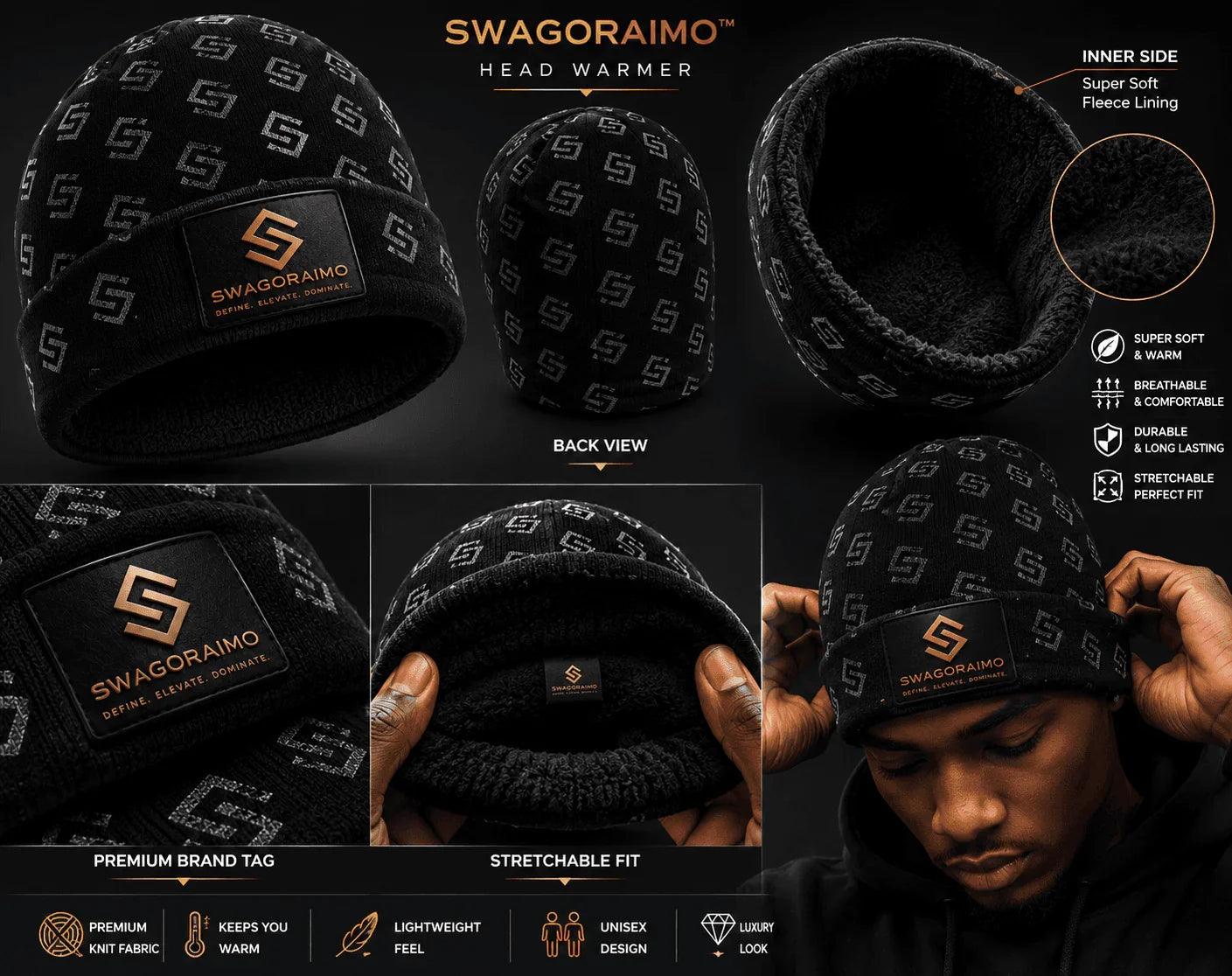 SWAGORAIMO™ Premium Signature Head Warmer - 𝓢𝓦𝓐𝓖𝓞𝓡𝓐𝓘𝓜𝓞