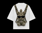 SWAGORAIMO™ Oversized Tactical Streetwear T-Shirt – Utility Strap Detail.