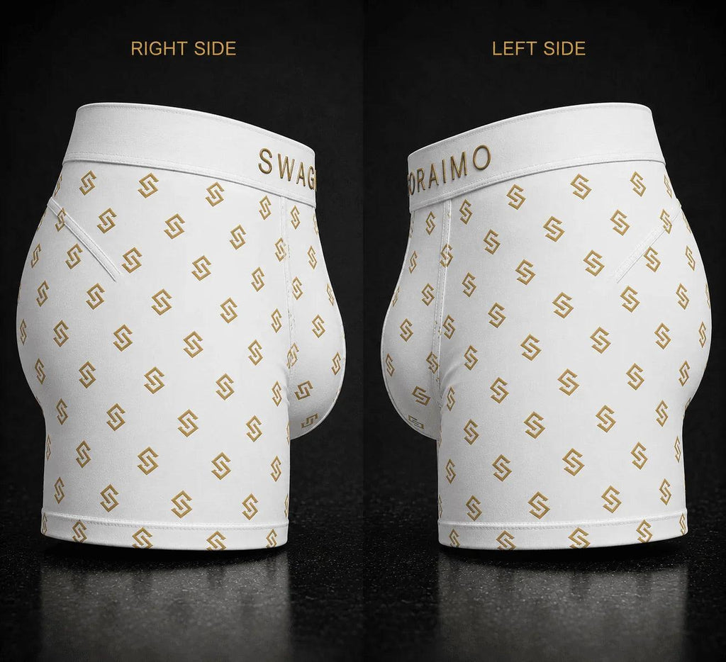 SWAGORAIMO™ Premium Monogram Boxer Briefs 3-Pack – Limited Edition.