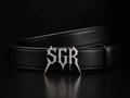 SGR Signature Leather Belt.