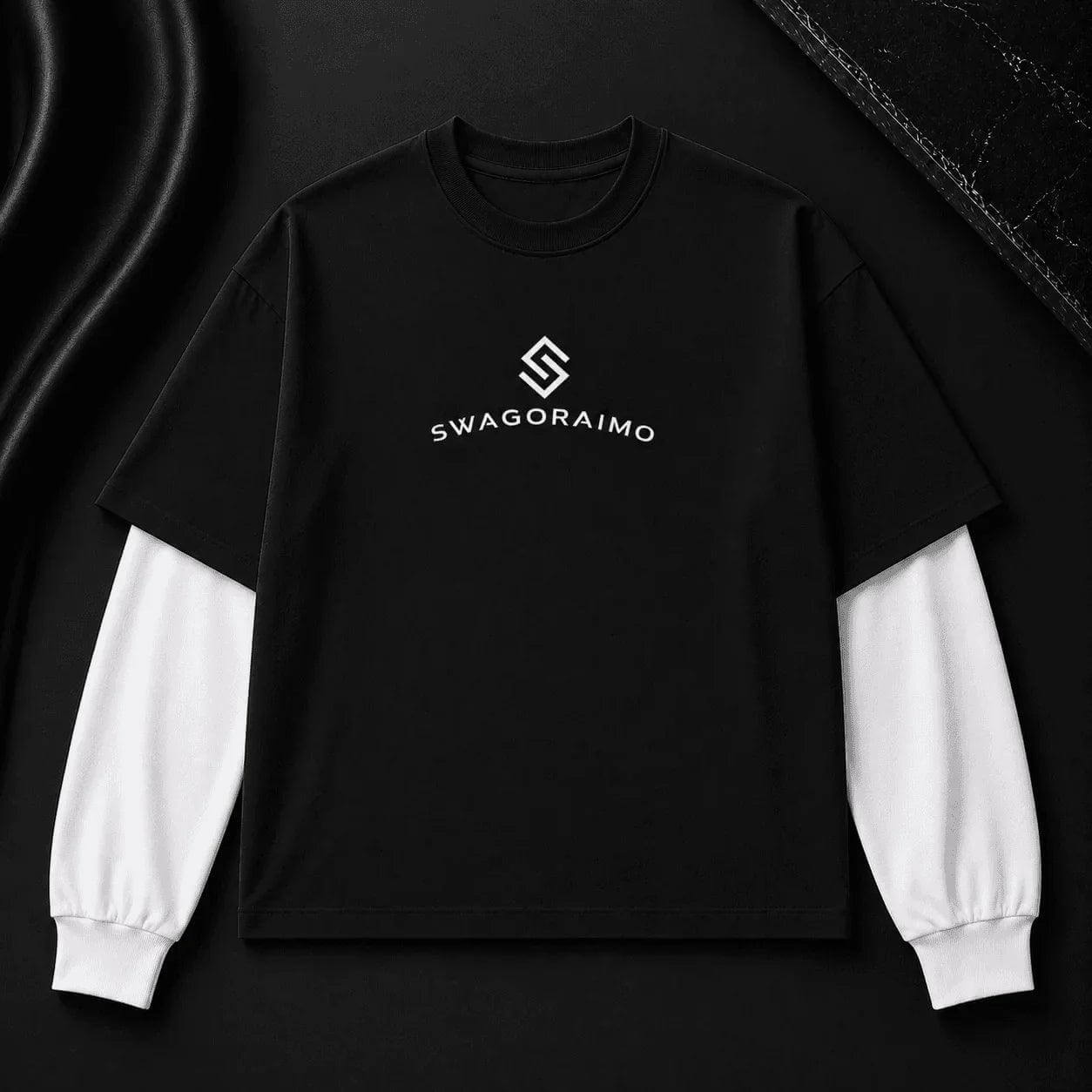 SWAGORAIMO™ Layered Premium Long Sleeve Tee - 𝓢𝓦𝓐𝓖𝓞𝓡𝓐𝓘𝓜𝓞