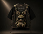 SWAGORAIMO™ Oversized Streetwear Tee With Tactical Utility Vest.