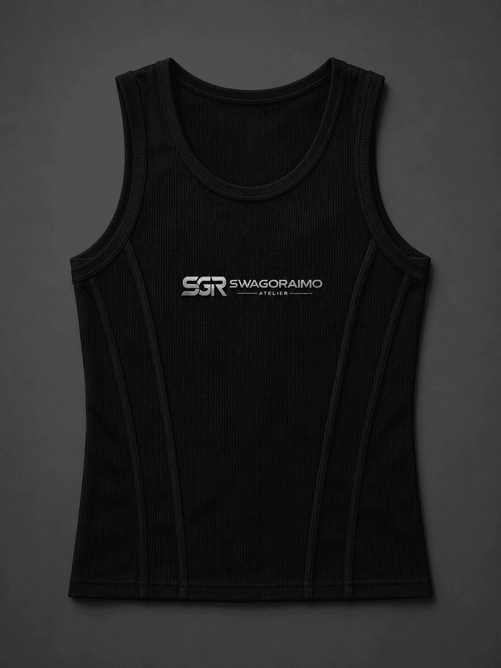 Swagoraimo Atelier™ Sculpt Rib Tank Top.