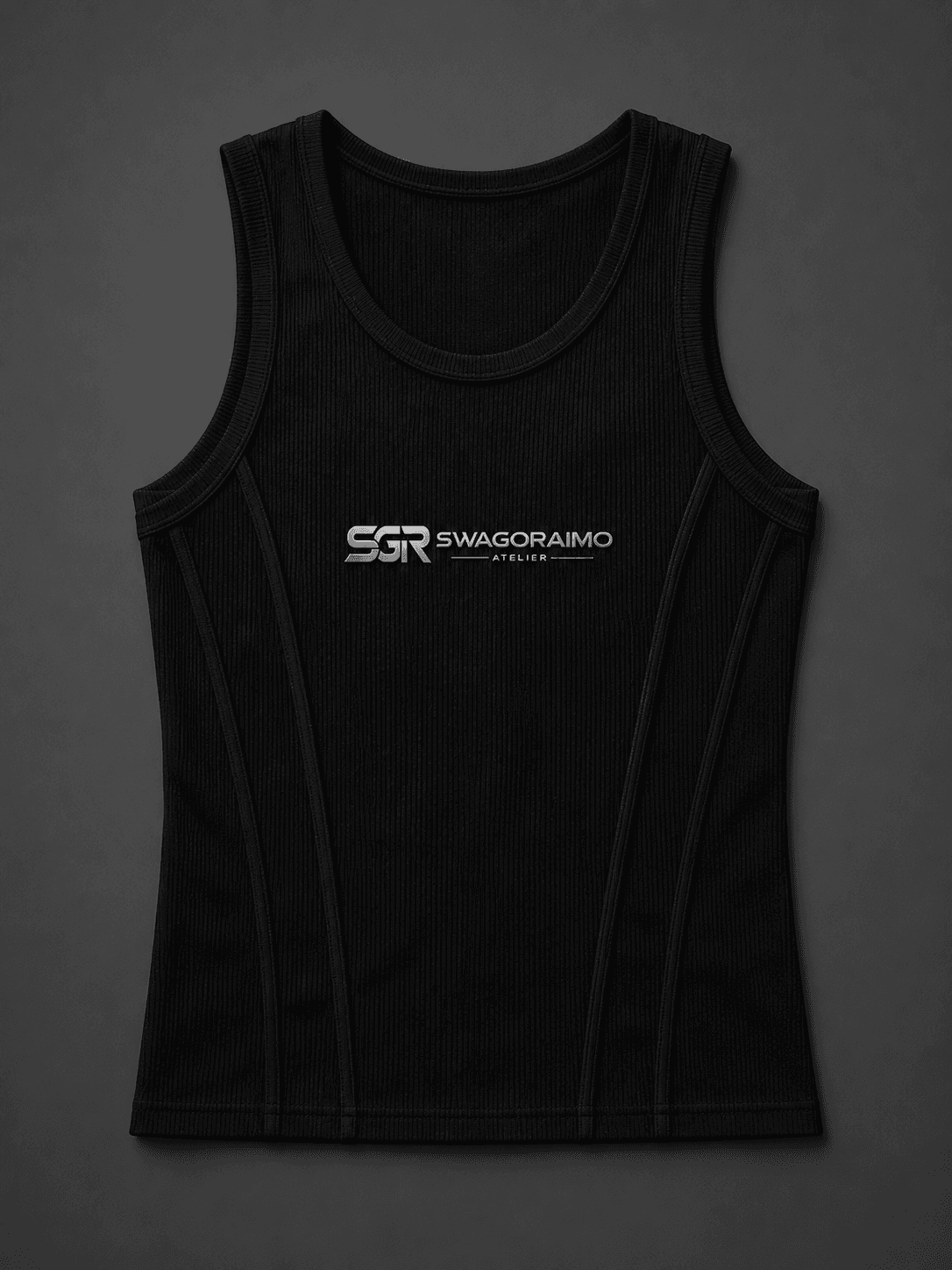 Swagoraimo Atelier™ Sculpt Rib Tank Top.