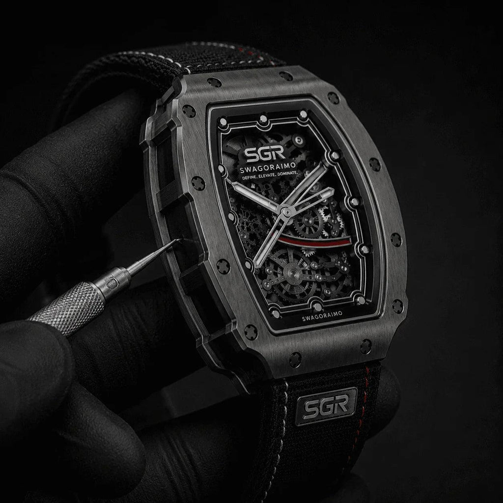 SWAGORAIMO™ SGR Skeleton Tourbillon - 𝓢𝓦𝓐𝓖𝓞𝓡𝓐𝓘𝓜𝓞