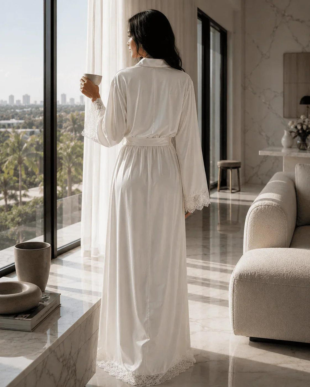 SWAGORAIMO™ Luxe Satin Nightwear Set - 𝓢𝓦𝓐𝓖𝓞𝓡𝓐𝓘𝓜𝓞