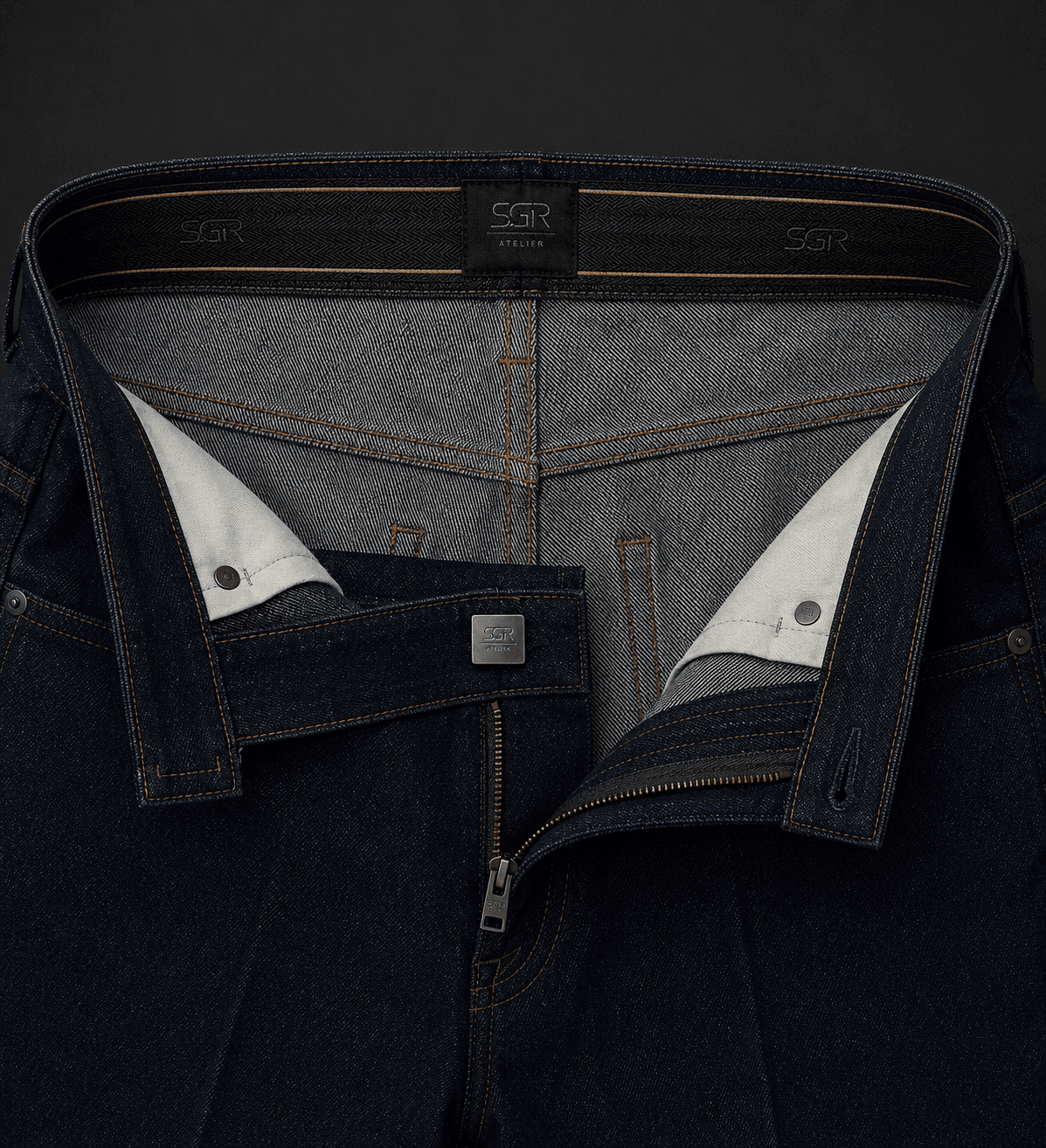 SGR Signature Denim Trouser.