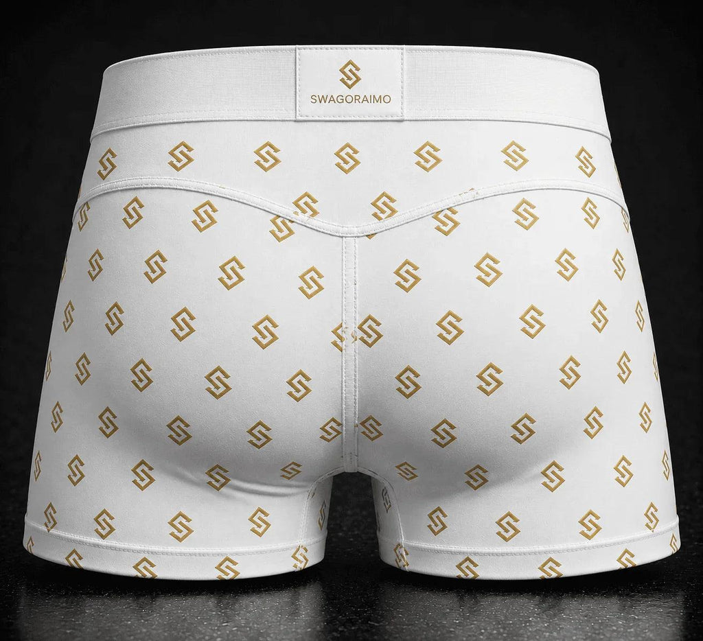 SWAGORAIMO™ Premium Monogram Boxer Briefs 3-Pack – Limited Edition.