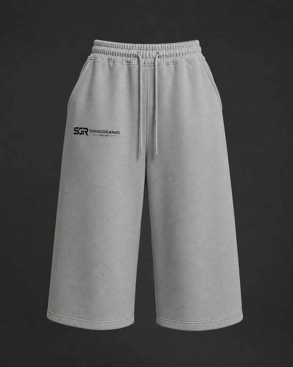 Swagoraimo Atelier™ 3/4 Wide-Leg Joggers.