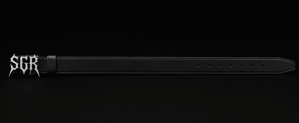 SGR Signature Leather Belt.