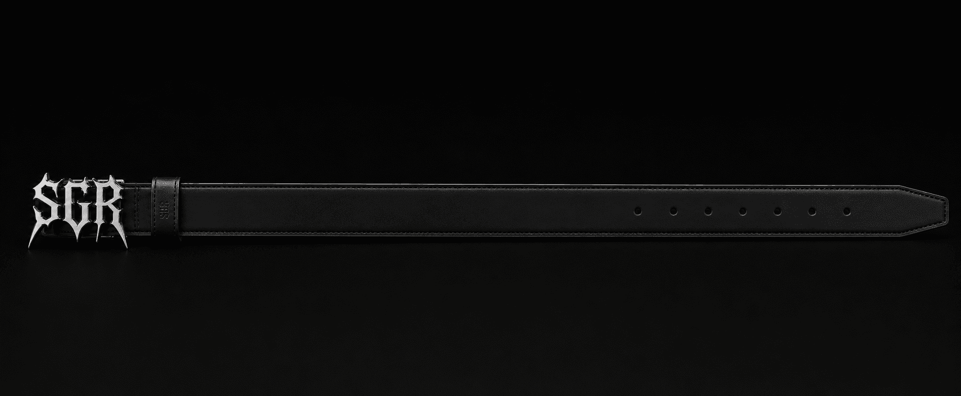 SGR Signature Leather Belt.