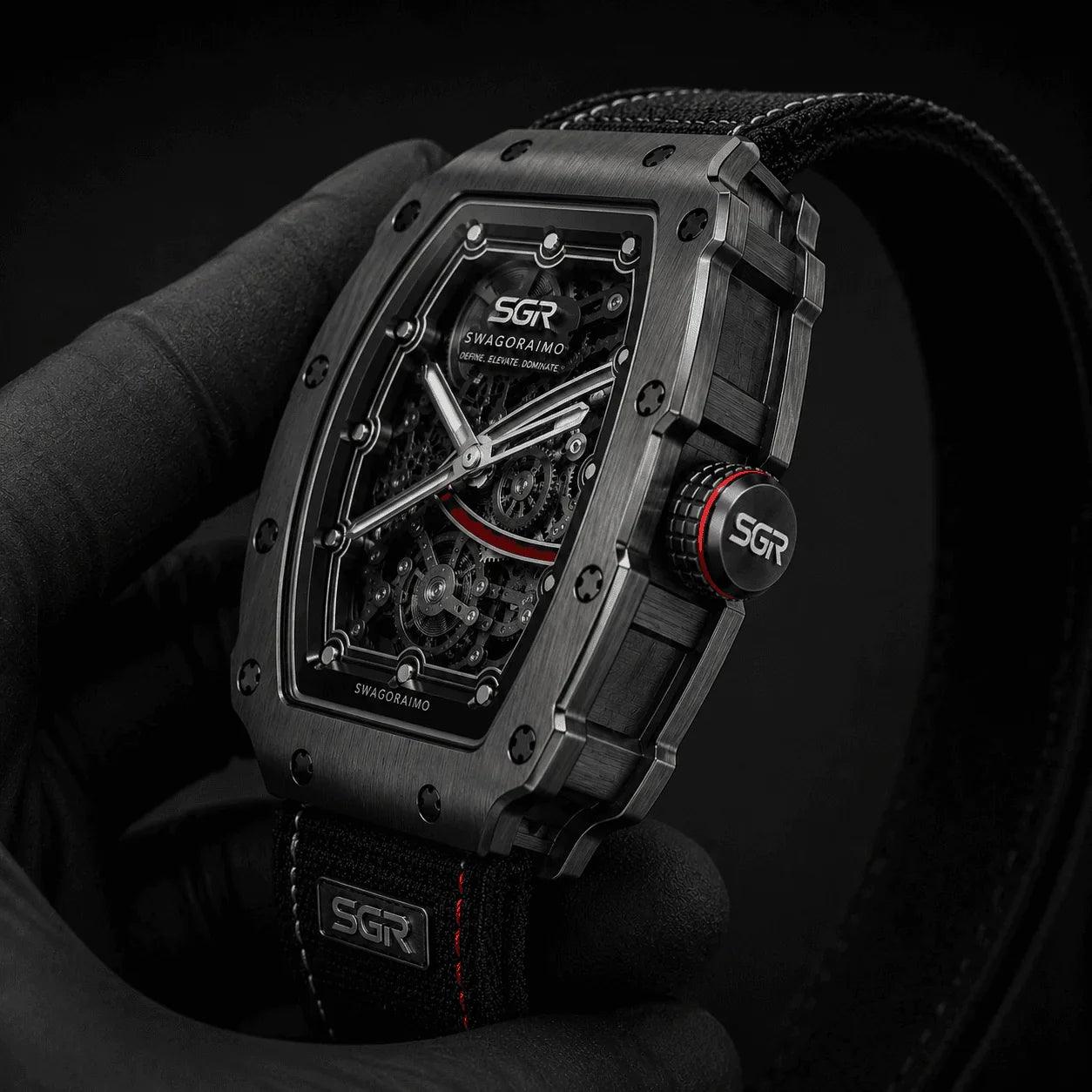 SWAGORAIMO™ SGR Skeleton Tourbillon - 𝓢𝓦𝓐𝓖𝓞𝓡𝓐𝓘𝓜𝓞