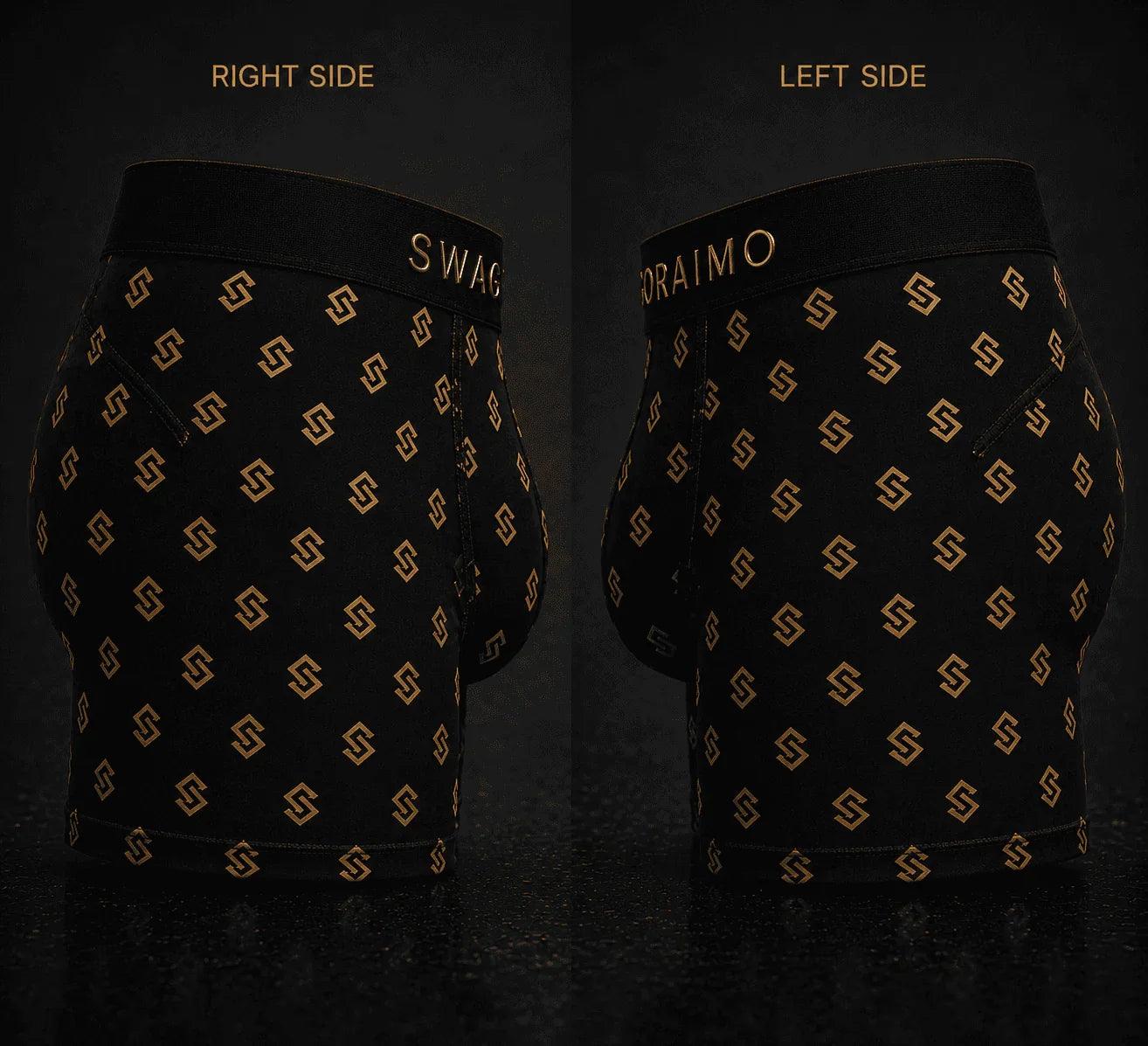 SWAGORAIMO™ Premium Monogram Boxer Briefs 3-Pack – Limited Edition.