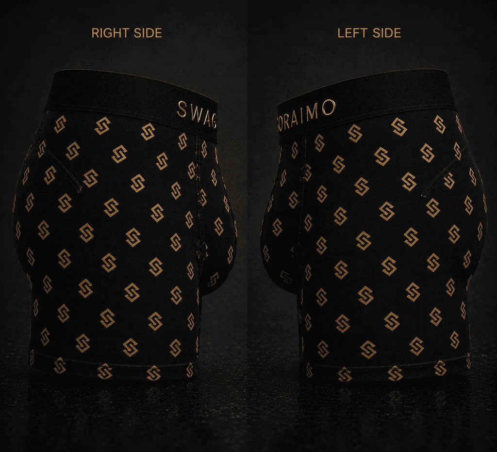 SWAGORAIMO™ Premium Monogram Boxer Briefs 3-Pack – Limited Edition.