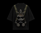 SWAGORAIMO™ Oversized Tactical Streetwear T-Shirt – Utility Strap Detail.