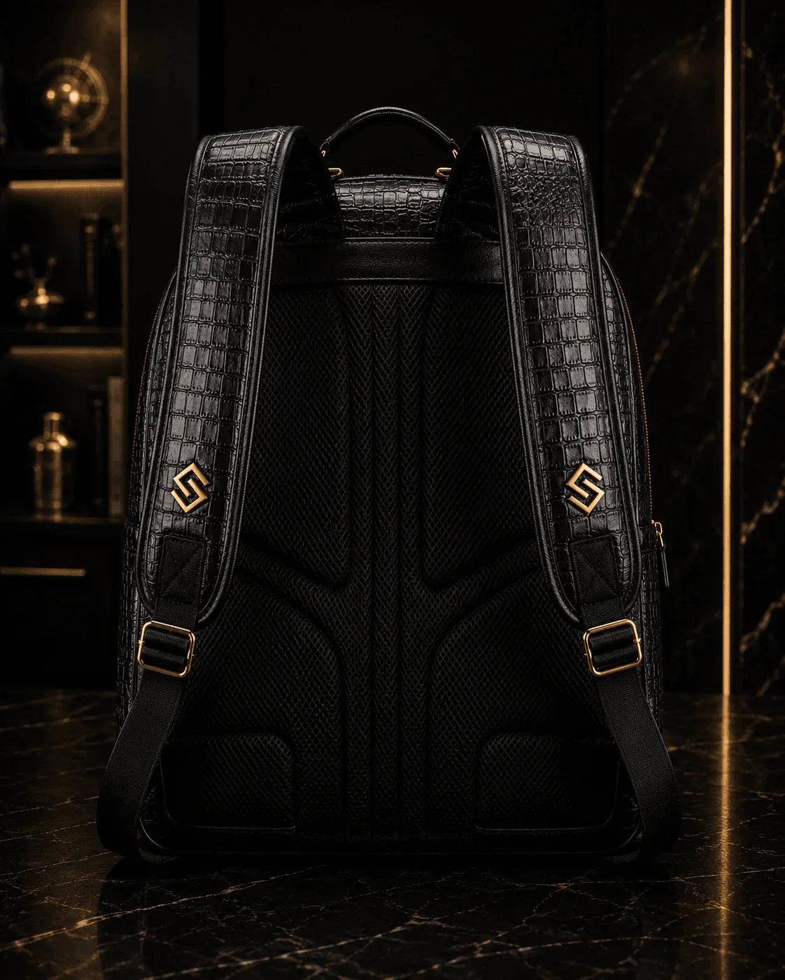 SWAGORAIMO™ Executive Croc Backpack - 𝓢𝓦𝓐𝓖𝓞𝓡𝓐𝓘𝓜𝓞
