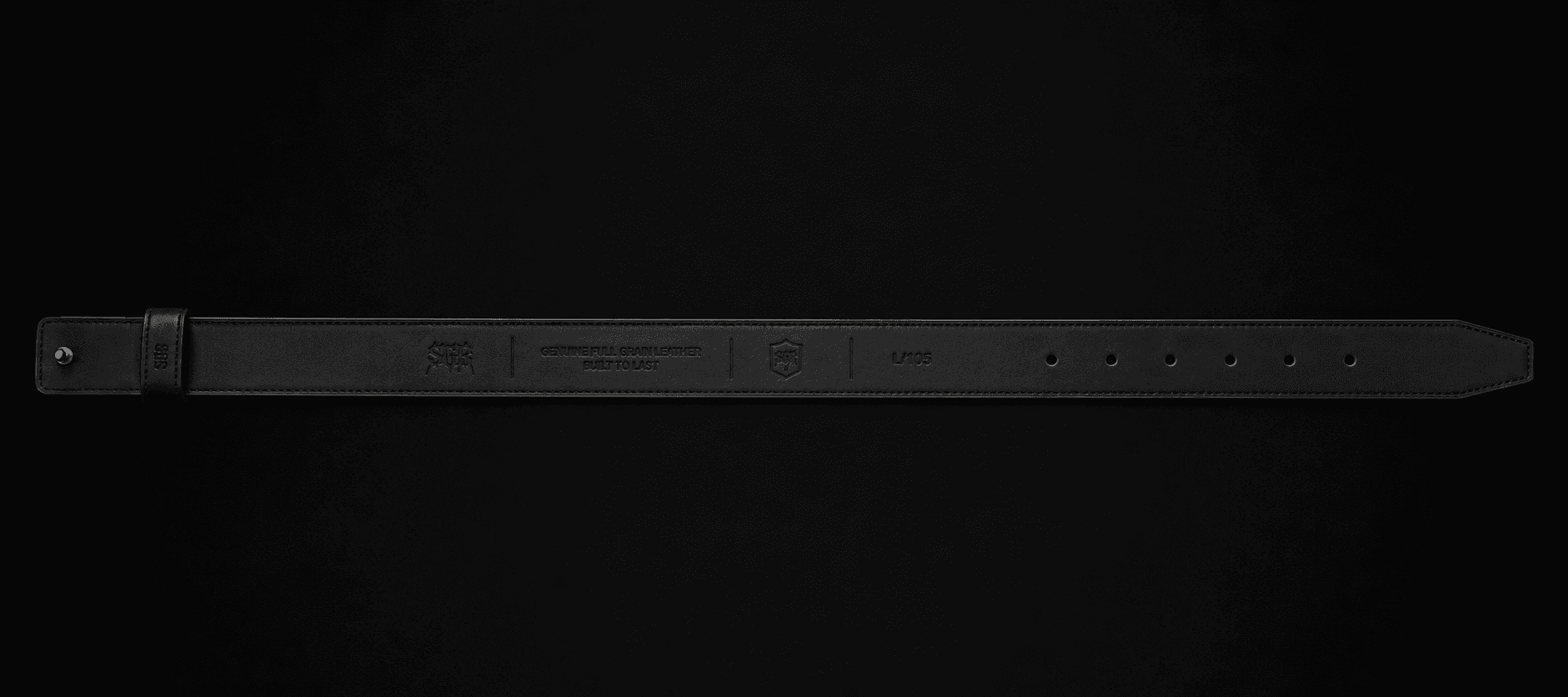 SGR Signature Leather Belt.
