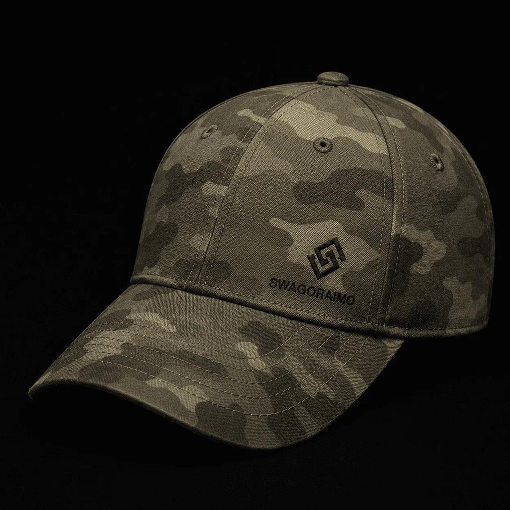 SWAGORAIMO Full Camouflage Premium Cap - 𝓢𝓦𝓐𝓖𝓞𝓡𝓐𝓘𝓜𝓞